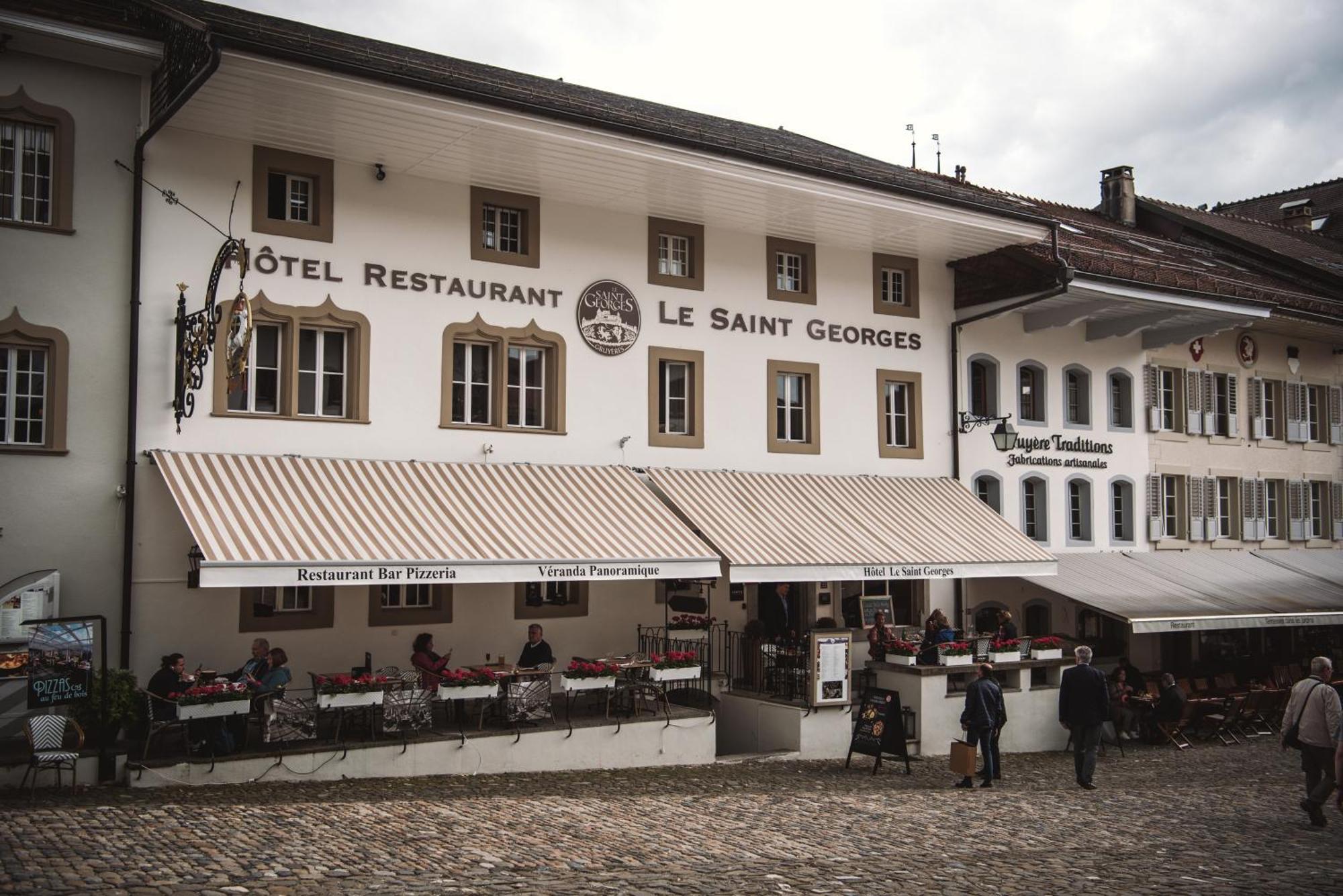 Hotel Le Saint Georges Gruyeres Exteriér fotografie